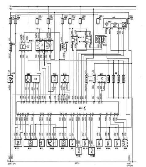 Schema: Peugeot 307 BSI blokas ir saugiklių išdėstymas