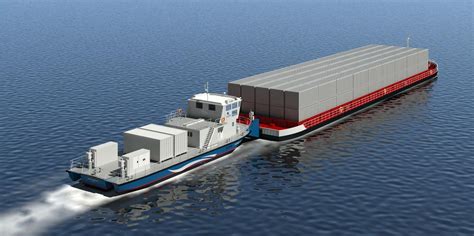 Schematinis vidaus vandenų laivo pjūvis su pagrindinėmis dalimis (korpusas, denis, antstatas, mašinų skyrius)