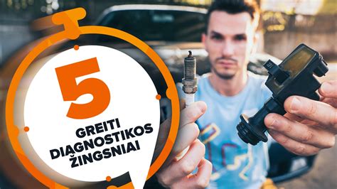 Automobilio važiuoklės gedimų požymiai infografika