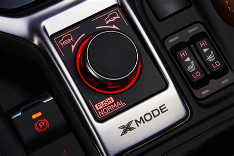 Subaru X-Mode sistemos veikimo principas