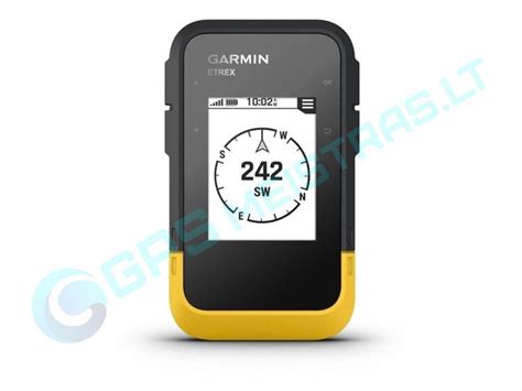 Šiuolaikinis GPS imtuvas automobilyje, rodantis žemėlapį ir maršrutą