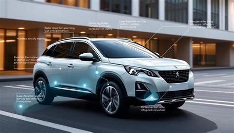 Peugeot Rifter saugumo sistemos ir pagalbos funkcijos