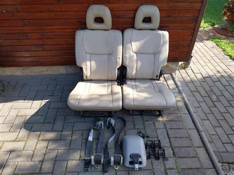 Galinės Volvo S80 sėdynės su nulenktomis atramomis