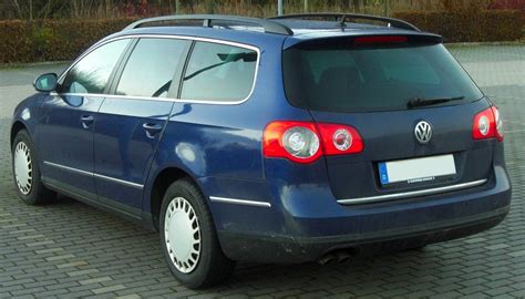 Volkswagen Passat B6 sedano ir universalo (Variant) palyginamoji schema