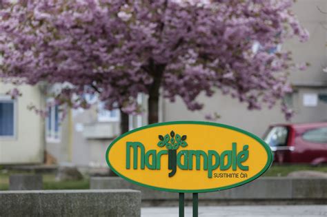 Marijampolės žemėlapis su pažymėta Sporto gatve