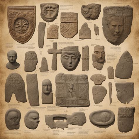 Įvairūs archeologiniai radiniai iš Bajorų kapinyno: papuošalai, darbo įrankiai, ginklai.