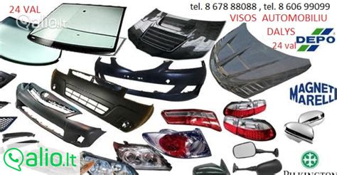 Naudotos automobilių dalys Naugarduko gatvėje, Vilnius