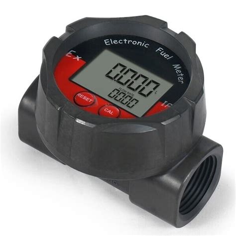 Skaitmeninis kuro skaitliukas su LCD ekranu