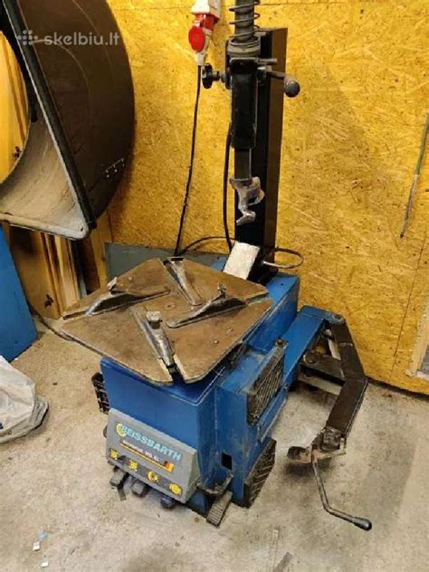 BEISSBARTH MS 78 padangų montavimo staklės sunkvežimių ratams - bendras vaizdas