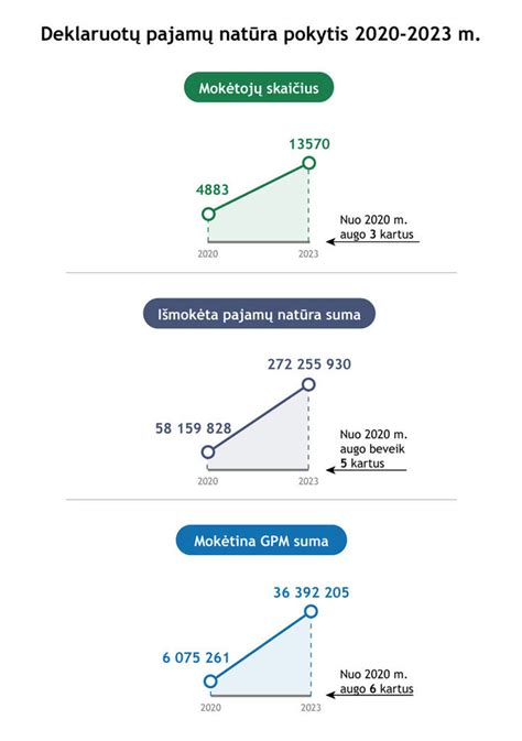Infografika, vaizduojanti pajamų natūra skaičiavimo metodus ir mokesčių struktūrą