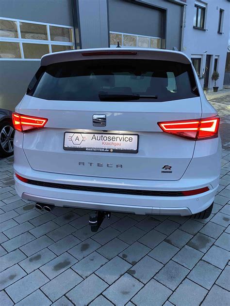 SEAT Ateca interjero vaizdas su bagažinės talpa
