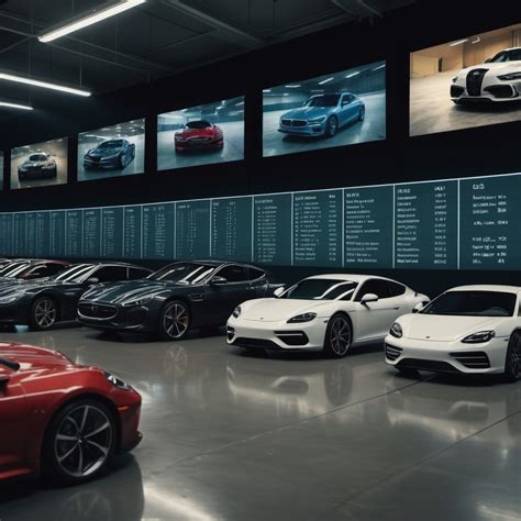 Nuotrauka, vaizduojanti automobilių aukciono salę
