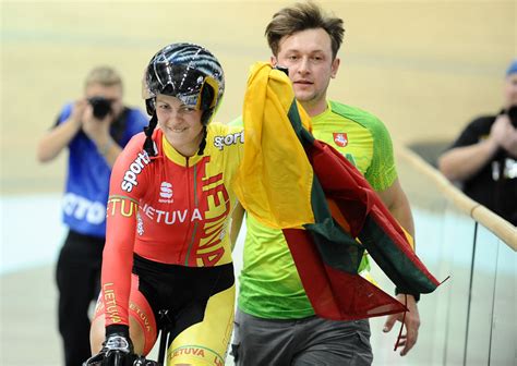 Nuotrauka: Lietuvos dviračių treko rinktinės treneris Antanas Jakimavičius