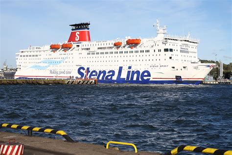 Modernus Stena Line keltas jūroje