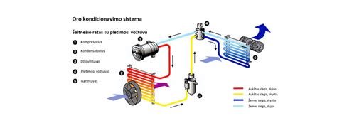 Tematinė nuotrauka: automechanikas tikrina automobilio oro kondicionavimo sistemą