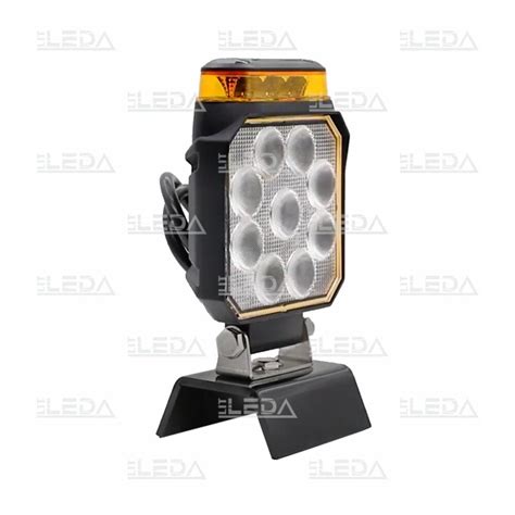 Kompaktiškas LED darbo žibintas su plačiu spindulio piešiniu