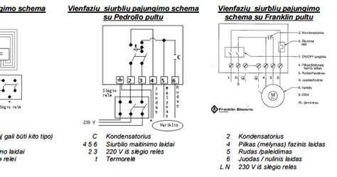 Degalų siurblio relė ir slėgio schema
