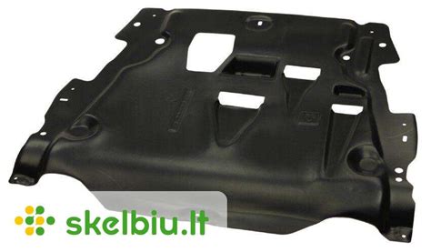 Peugeot 406 variklio dugno apsaugos montavimo schema