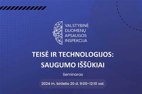 Infografika, rodanti 72 valandų terminą pranešimui apie ADSP VDAI ir galimus pažeidimo tipus.