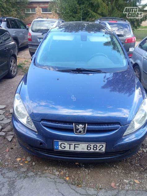 Teminė nuotrauka: Peugeot 307 hečbekas parke