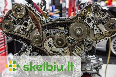 Lentelė su skirtingų Nissan X-Trail paskirstymo grandinių komplektų techninėmis specifikacijomis ir kainomis