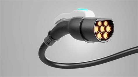 Nuotrauka: Įvairių tipų elektrinių automobilių įkrovimo jungtys