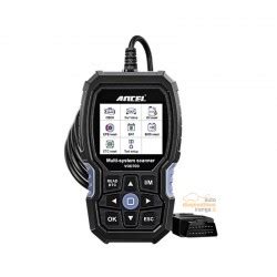 Diagnostikos įranga prijungta prie Volvo automobilio