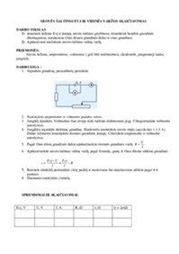 Schema: Akumuliatoriaus elemento talpos ir vidinės varžos matavimo procesas naudojant testavimo įrangą