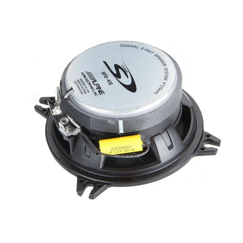 Nuotrauka su Alpine SPS-400/SPS-410 garsiakalbiu