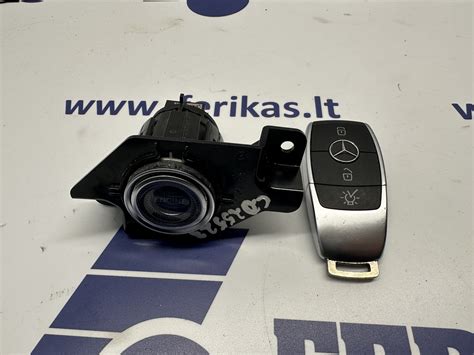 Mercedes-Benz EIS/EZS užvedimo spynos schema ir komponentai