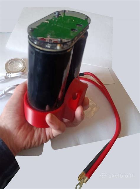 18650 ličio akumuliatorių sujungimas su taškiniu suvirintuvu ir nikelio juostelėmis