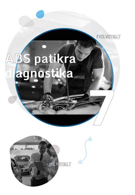 ABS jutiklių patikra ir išoriniai požymiai