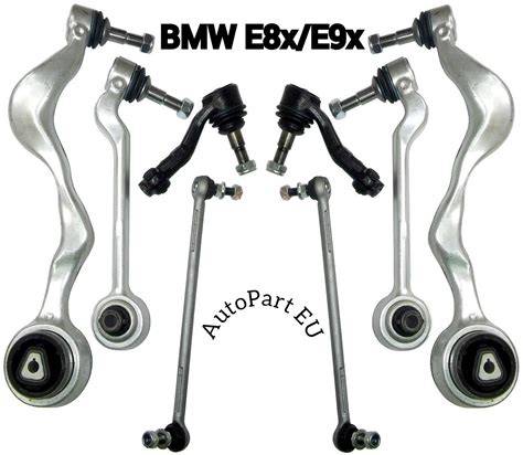 BMW 525tds priekinės pakabos detalizuota schema