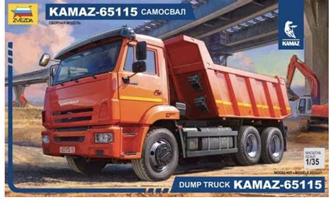 KAMAZ-65115 savivarčio bendras vaizdas