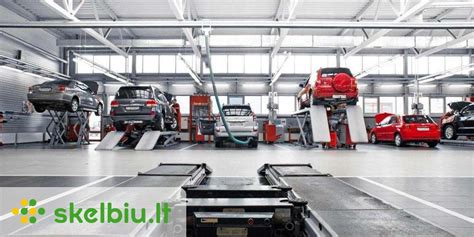 Autoserviso patalpų paieška ir pasirinkimas