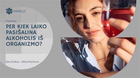 Infografika: Alkoholio pasišalinimo iš organizmo greitis ir promilių poveikis