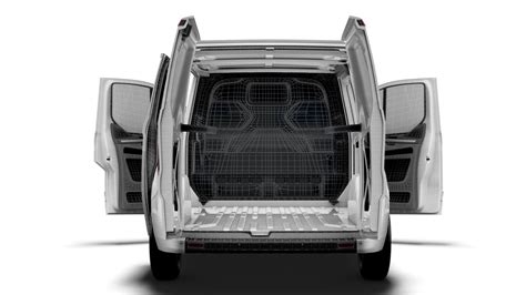 infografika, Ford Transit krovininio skyriaus matmenys ir galimos konfigūracijos