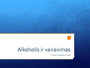 Kaip alkoholis veikia vairavimo gebėjimus: vizualiai iliustruota