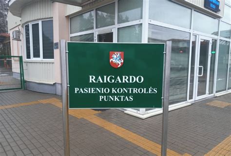 Pasienio kontrolės procedūros Raigardo-Privalkos punkte