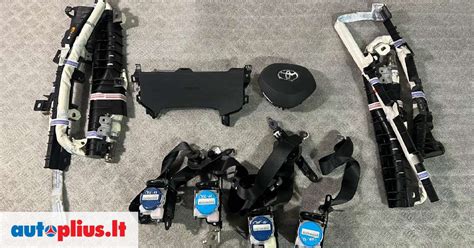 „Toyota C-HR“ modelio saugos sistemų diagrama