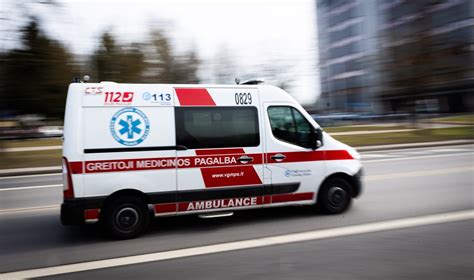 Greitosios pagalbos darbas ir nukentėjusiųjų transportavimas