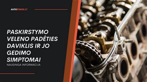 Vairo padeties daviklio vieta schemoje