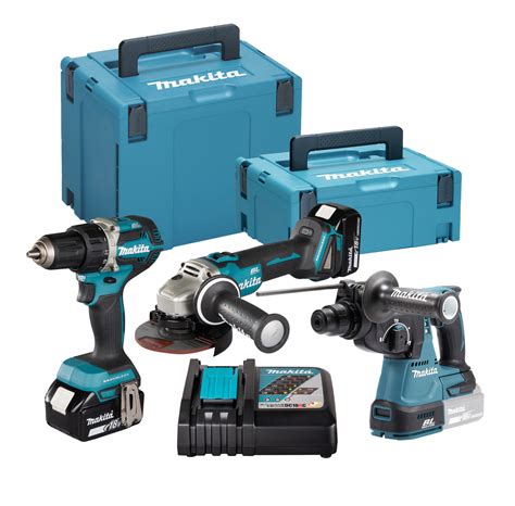 Makita 5.0 Ah 18V akumuliatoriaus ir suderinamų LXT įrankių iliustracija