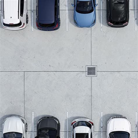 Smart automobilio statmenas parkavimas mieste