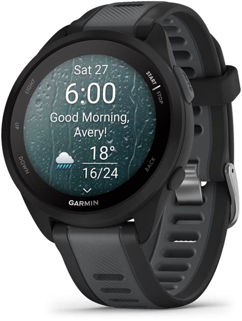 Teminė nuotrauka: šiuolaikinis Garmin išmanusis laikrodis ant riešo