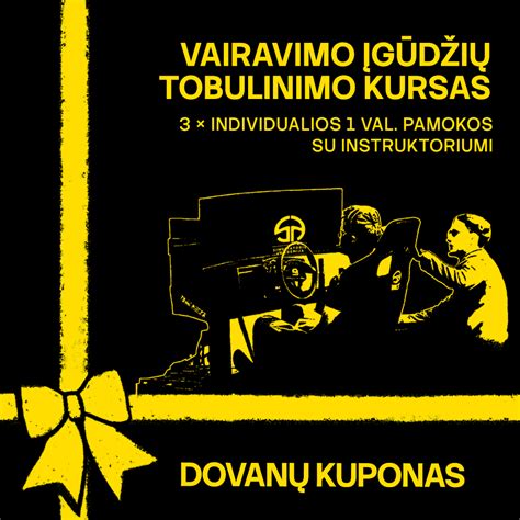Diagram: vairavimo įgūdžių augimas per kursus