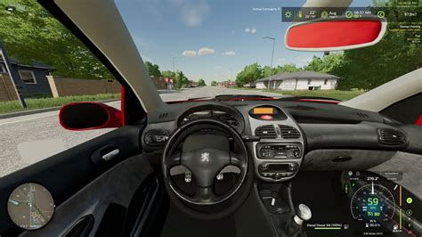 Degalų sąnaudų infografika Peugeot 206