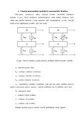 Schema su nepriklausomos ir pusiau nepriklausomos pakabos elementais