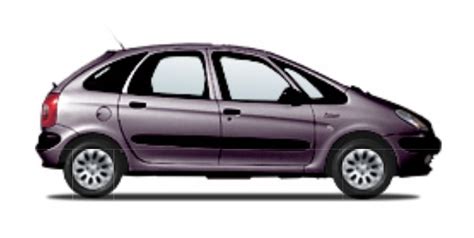 Citroën Xsara Picasso techninė schema arba automobilio nuotrauka
