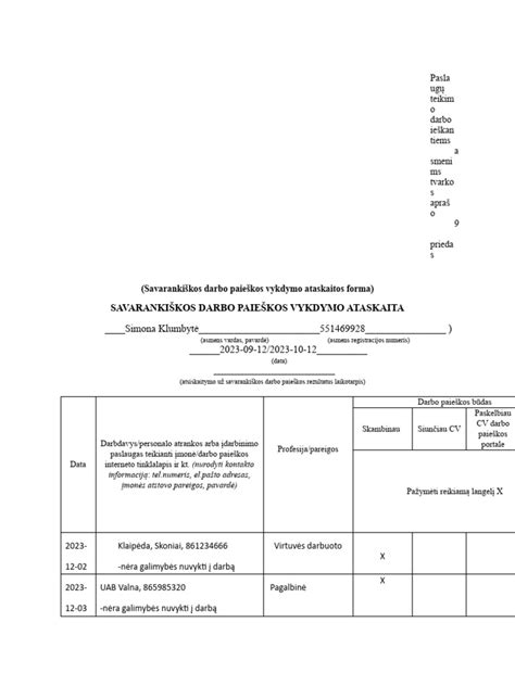 schema, vaizduojanti darbo paieškos procesą vairuotojams